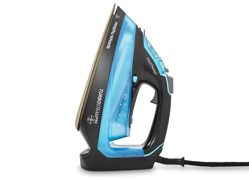 Click to view product details and reviews for Morphy Richards Turbosteam Blue Pro Steam Iron With Intellitemp Digital 40g Steam Output 303210.