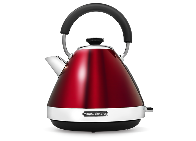 Click to view product details and reviews for Morphy Richards Venture Red Pyramid Kettle 15l 3kw Rapid Boil 100133.