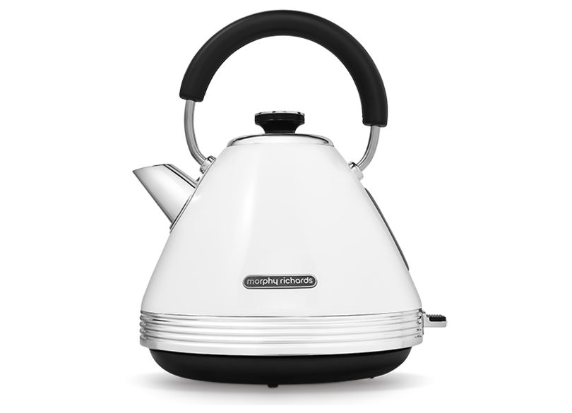 Click to view product details and reviews for Morphy Richards Venture Retro White Pyramid Kettle 15l 3kw Rapid Boil 100332.