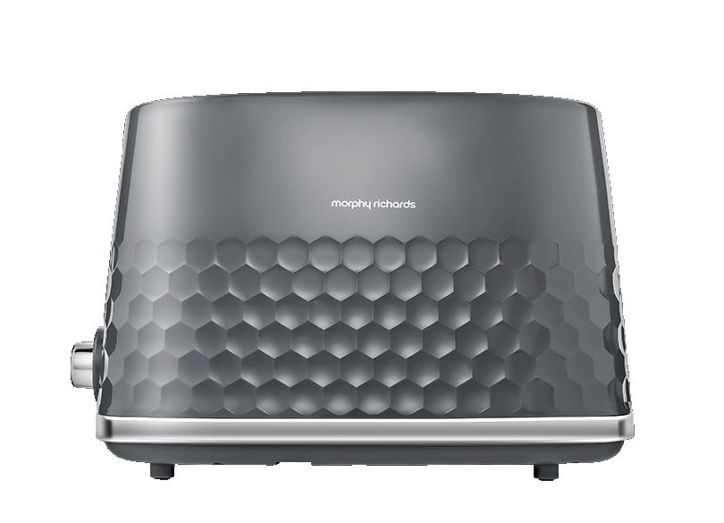 Click to view product details and reviews for Morphy Richards Hive Grey 2 Slice Toaster Gloss Finish Plastic 2 Slot 220033.