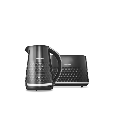 Click to view product details and reviews for Morphy Richards Hive Black Kettle Toaster Set Hive Jug Kettle 108271 With Hive 2 Slice Toaster 220031.