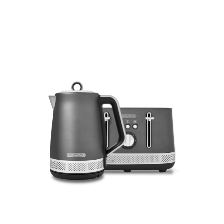 Click to view product details and reviews for Morphy Richards Illumination Titanium Kettle Toaster Set Illumination Jug Kettle 108022 With Illumination 4 Slice Toaster 248022.